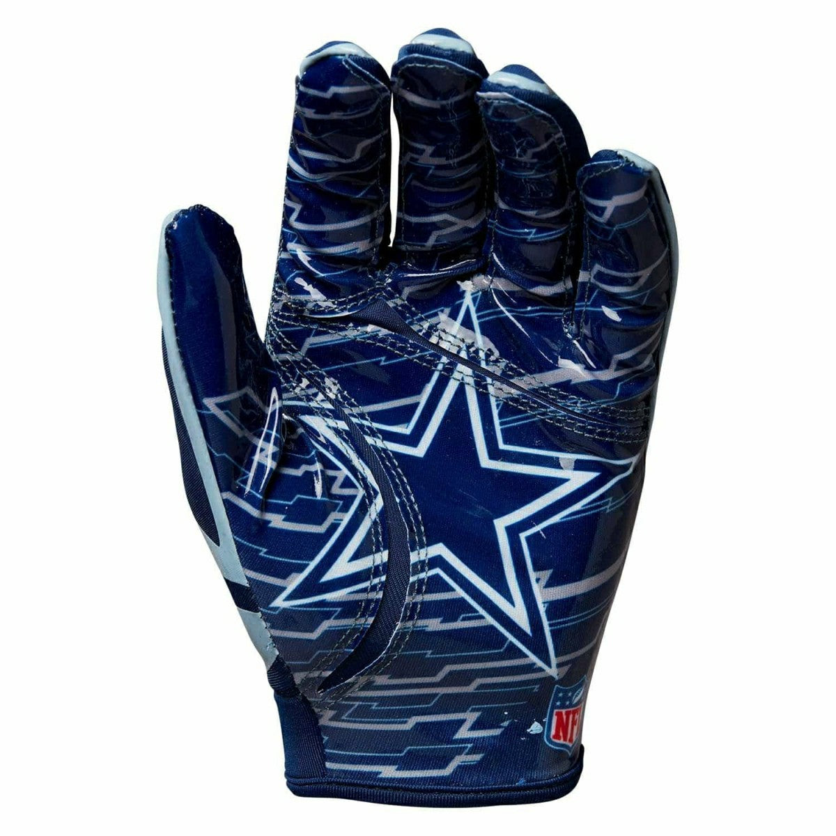 Dallas Cowboys Wilson Youth Stretch-Fit NFL Receivers Gloves (KIDS) Classic