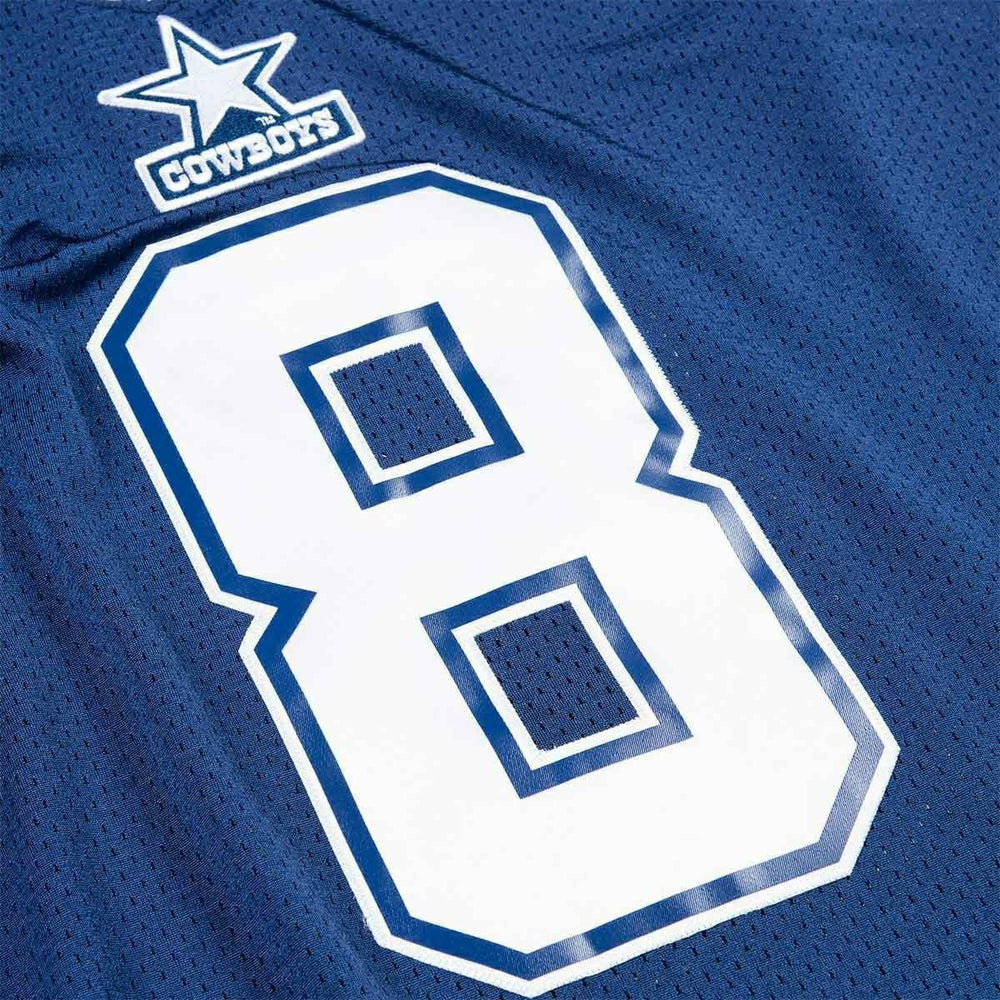 Troy Aikman #8 Dallas Cowboys 1995 Authentic Throwback NFL Jersey Lifestyle