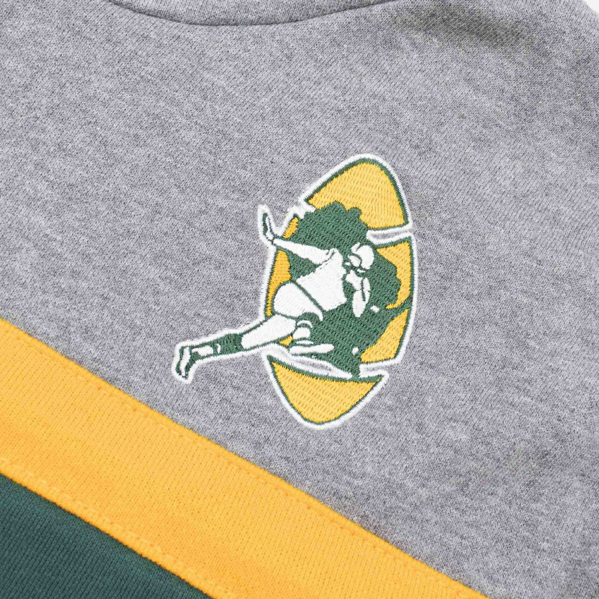 Green Bay Packers Head Coach Mitchell & Ness NFL Throwback Football Hoodie Fashion