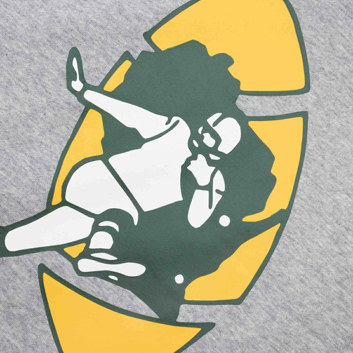 Green Bay Packers Rewind Throwback Fleece NFL Hoodie Grey Taass sale