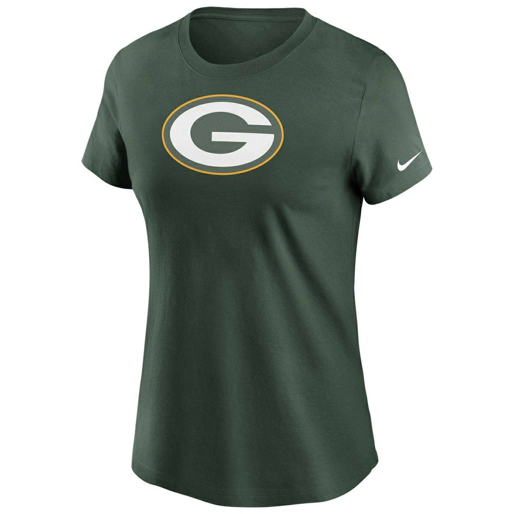 Green Bay Packers Logo Nike NFL T-Shirt (WOMEN'S) Taass for sale