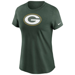 Green Bay Packers Logo Nike NFL T-Shirt (WOMEN'S) Taass for sale