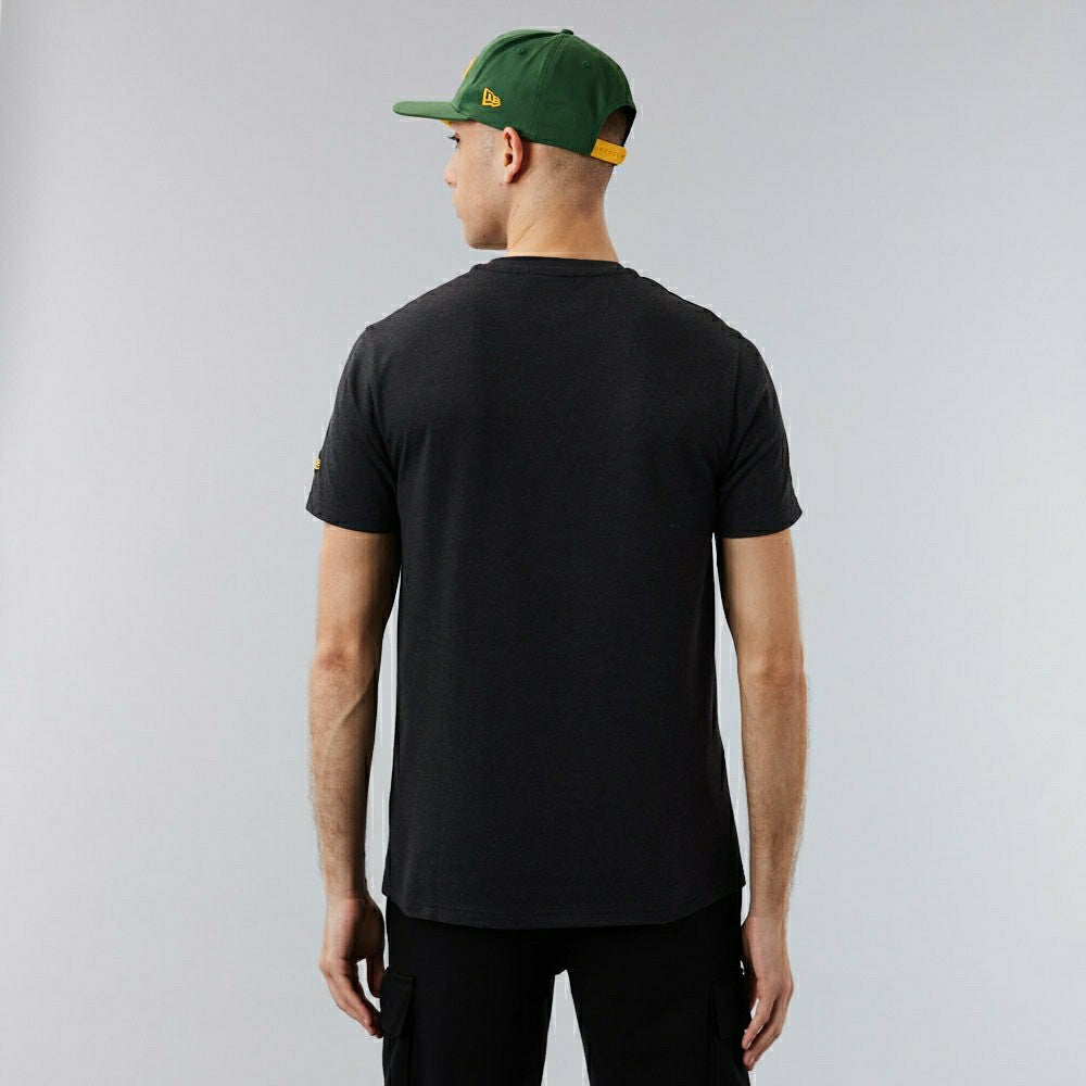 Green Bay Packers Script New Era NFL T-Shirt Black Classic