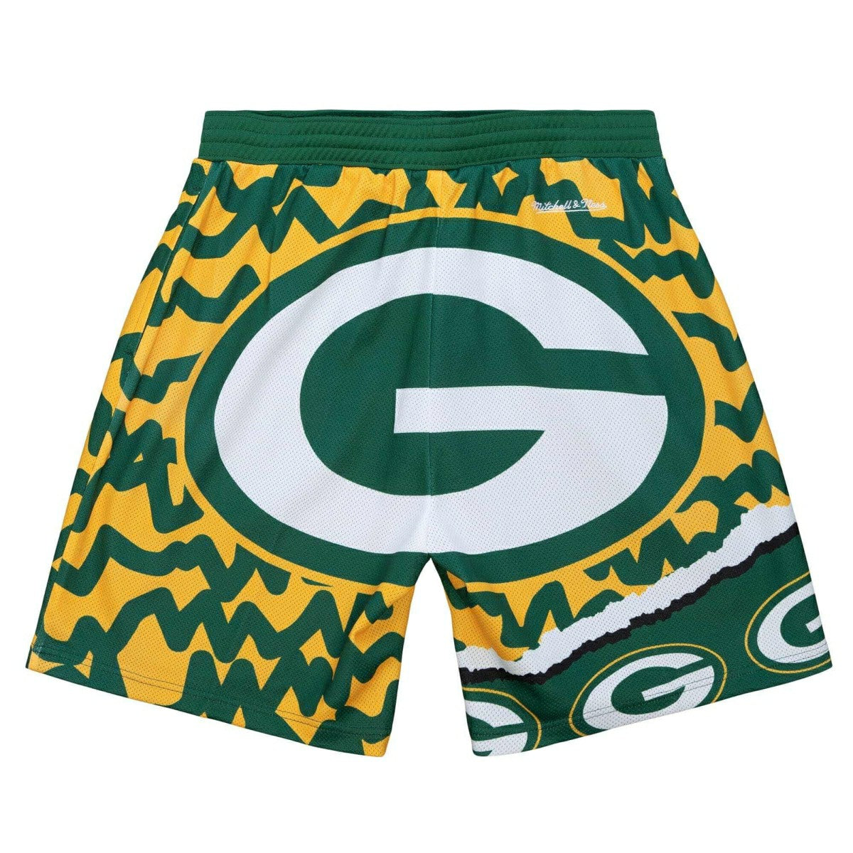 Green Bay Packers Mitchell & Ness Jumbotron 2.0 NFL Shorts Fashion