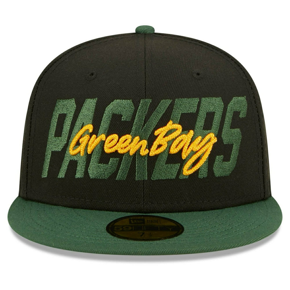 Green Bay Packers 2022 NFL Draft On-Stage New Era 59FIFTY Fitted Cap Taass US