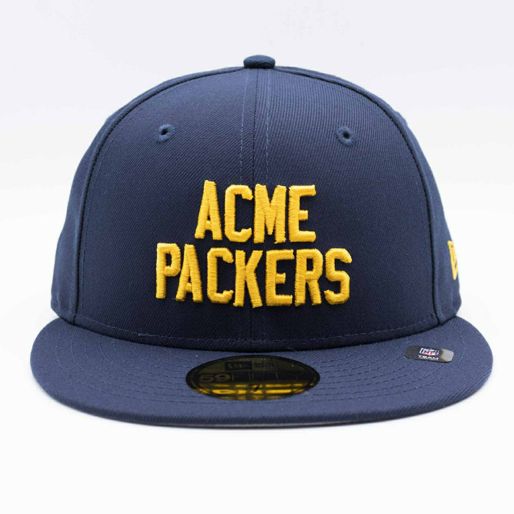 Green Bay Packers ACME PACKERS New Era 59FIFTY Fitted NFL Cap Taass for sale