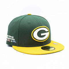 Green Bay Packers First World Championship New Era 59FIFTY Fitted NFL Cap Classic