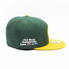 Green Bay Packers First World Championship New Era 59FIFTY Fitted NFL Cap Classic