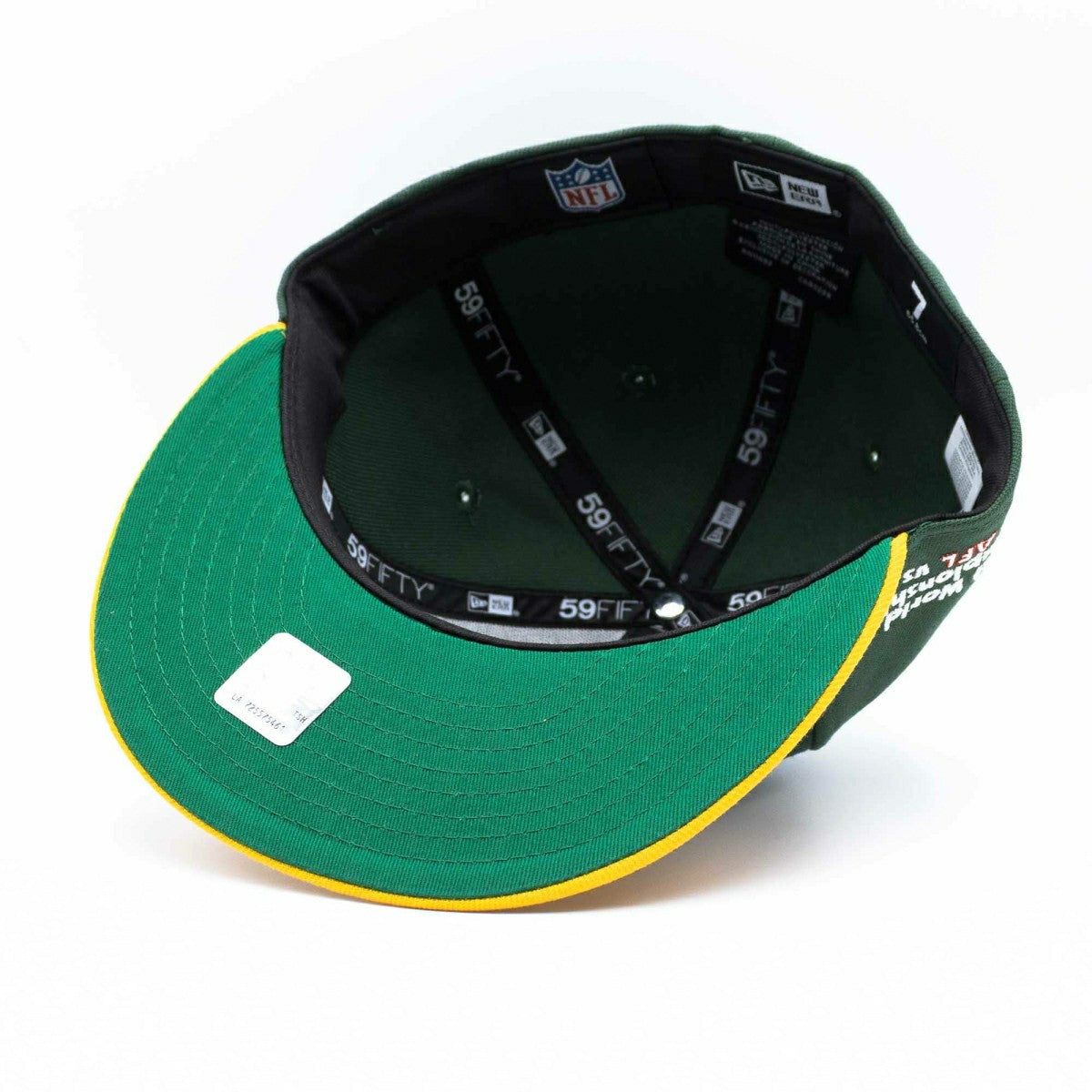 Green Bay Packers First World Championship New Era 59FIFTY Fitted NFL Cap Classic
