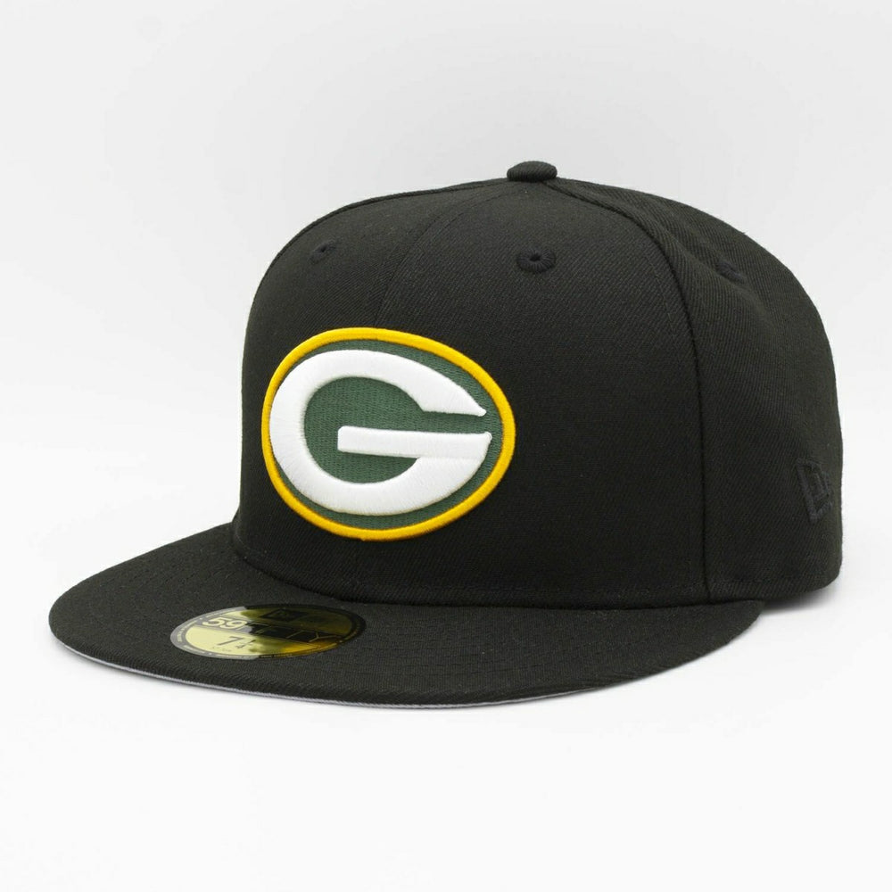 Green Bay Packers Super Bowl XXXI New Era 59FIFTY Fitted NFL Cap Black Lifestyle