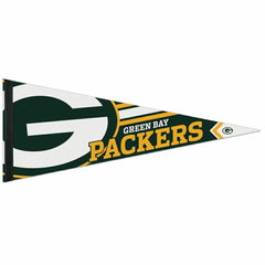 Green Bay Packers Big Logo Premium Football NFL Pennant Taass for sale
