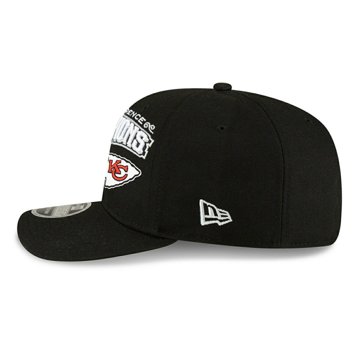 Kansas City Chiefs 2024-25 AFC Champions Locker Room New Era 9SEVENTY Cap Lifestyle