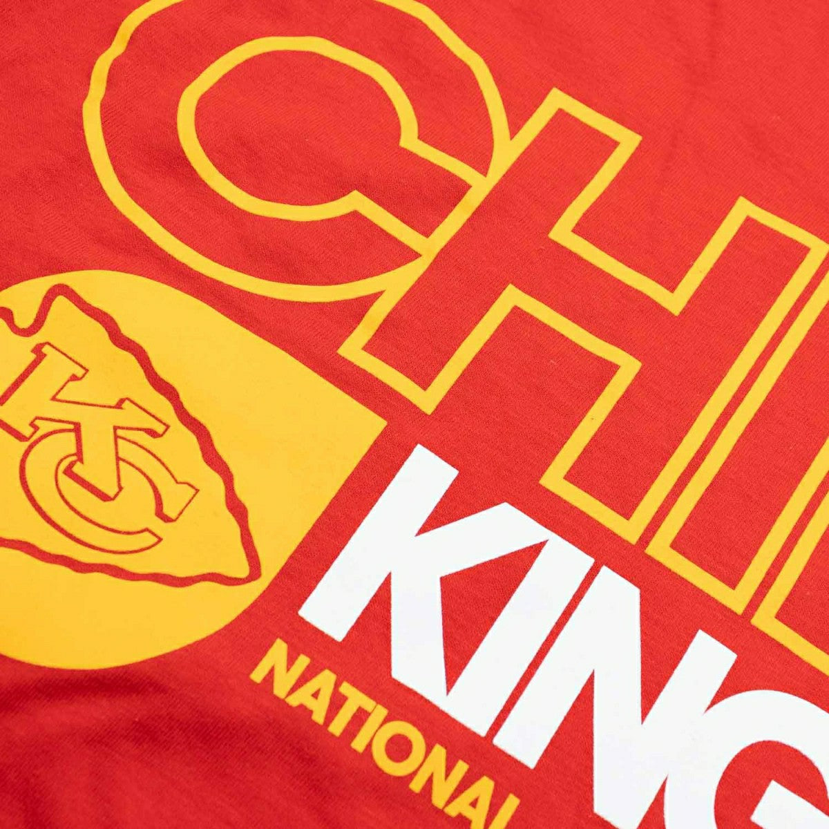 Kansas City Chiefs Team Slogan Nike Essential NFL T-Shirt Red Taass US