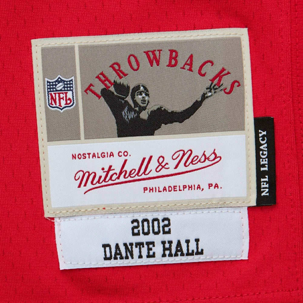 Dante Hall #82 Kansas City Chiefs 2002 Legacy Throwback NFL Jersey Red Fashion