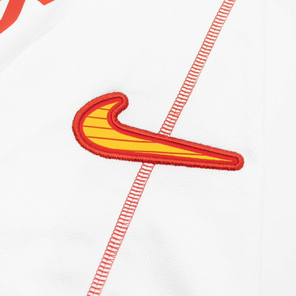 Kansas City Chiefs 2024 NFL Sideline Nike Dri-FIT Coach UV Top White Taass for sale