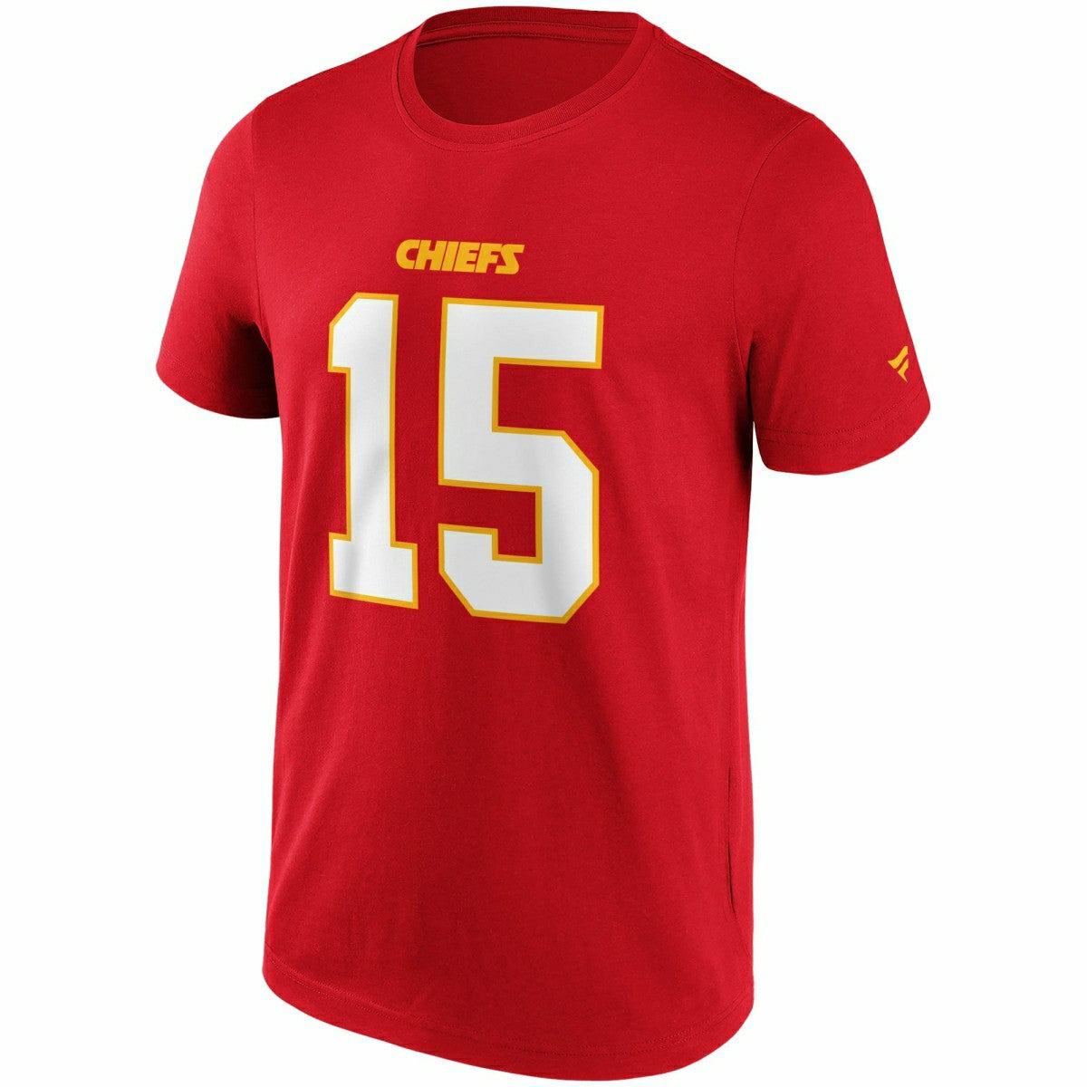 Patrick Mahomes #15 Kansas City Chiefs Iconic Player NFL T-Shirt Red Fashion