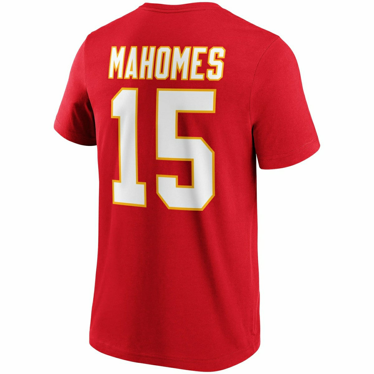 Patrick Mahomes #15 Kansas City Chiefs Iconic Player NFL T-Shirt Red Fashion