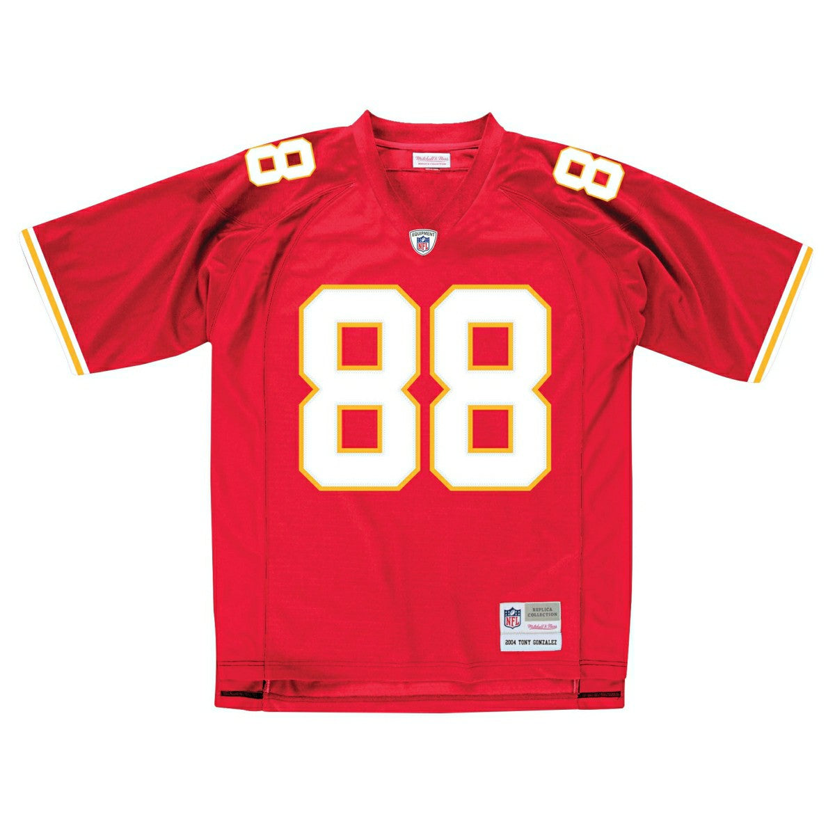 Tony Gonzalez #88 Kansas City Chiefs Mitchell & Ness Throwback NFL Jersey Red Classic