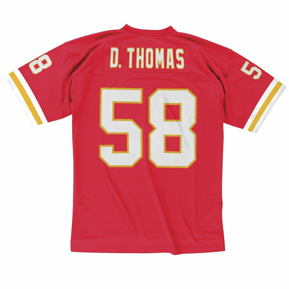 Derrick Thomas #58 Kansas City Chiefs Throwback NFL Jersey Red Taass US