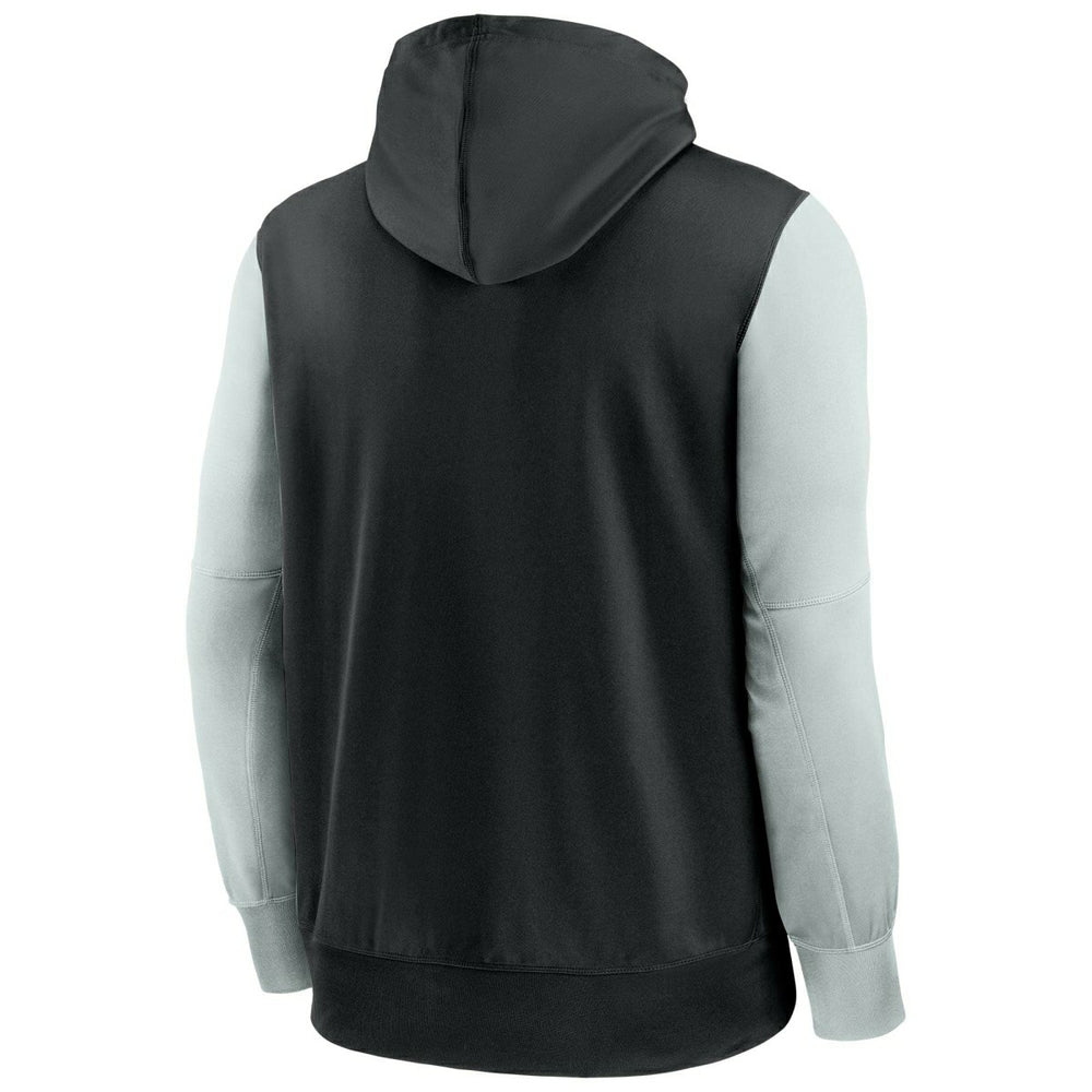 Las Vegas Raiders Two-Tone Nike Therma NFL Full-Zip Hoodie Taass sale