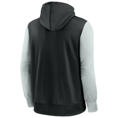 Las Vegas Raiders Two-Tone Nike Therma NFL Full-Zip Hoodie Taass sale