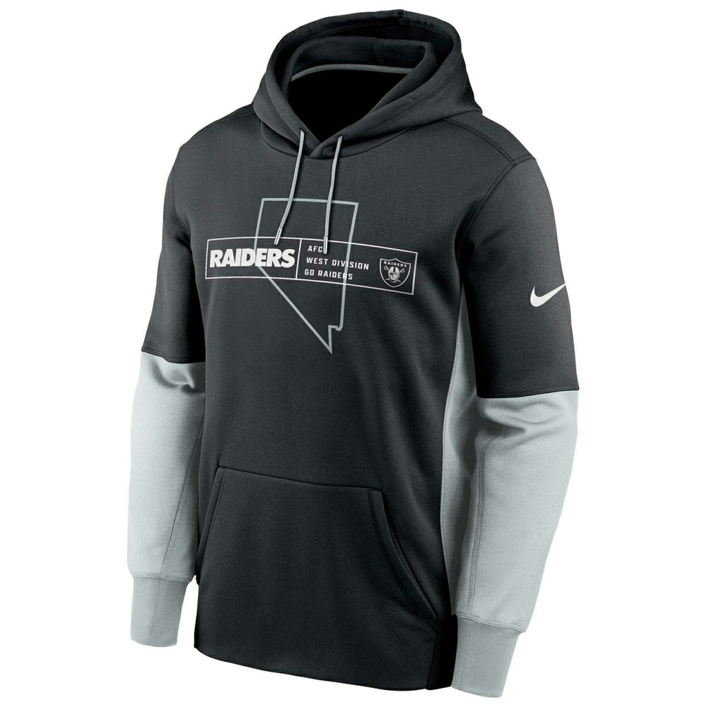 Las Vegas Raiders Color Block Nike Therma NFL Hoodie Taass for sale