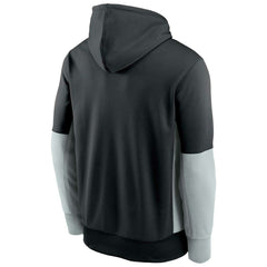 Las Vegas Raiders Color Block Nike Therma NFL Hoodie Taass for sale