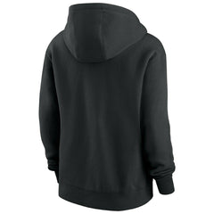 Las Vegas Raiders Wordmark Nike Club NFL Hoodie Black (WOMEN'S) Taass US