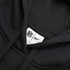 Las Vegas Raiders Wordmark Nike Club NFL Hoodie Black (WOMEN'S) Taass US