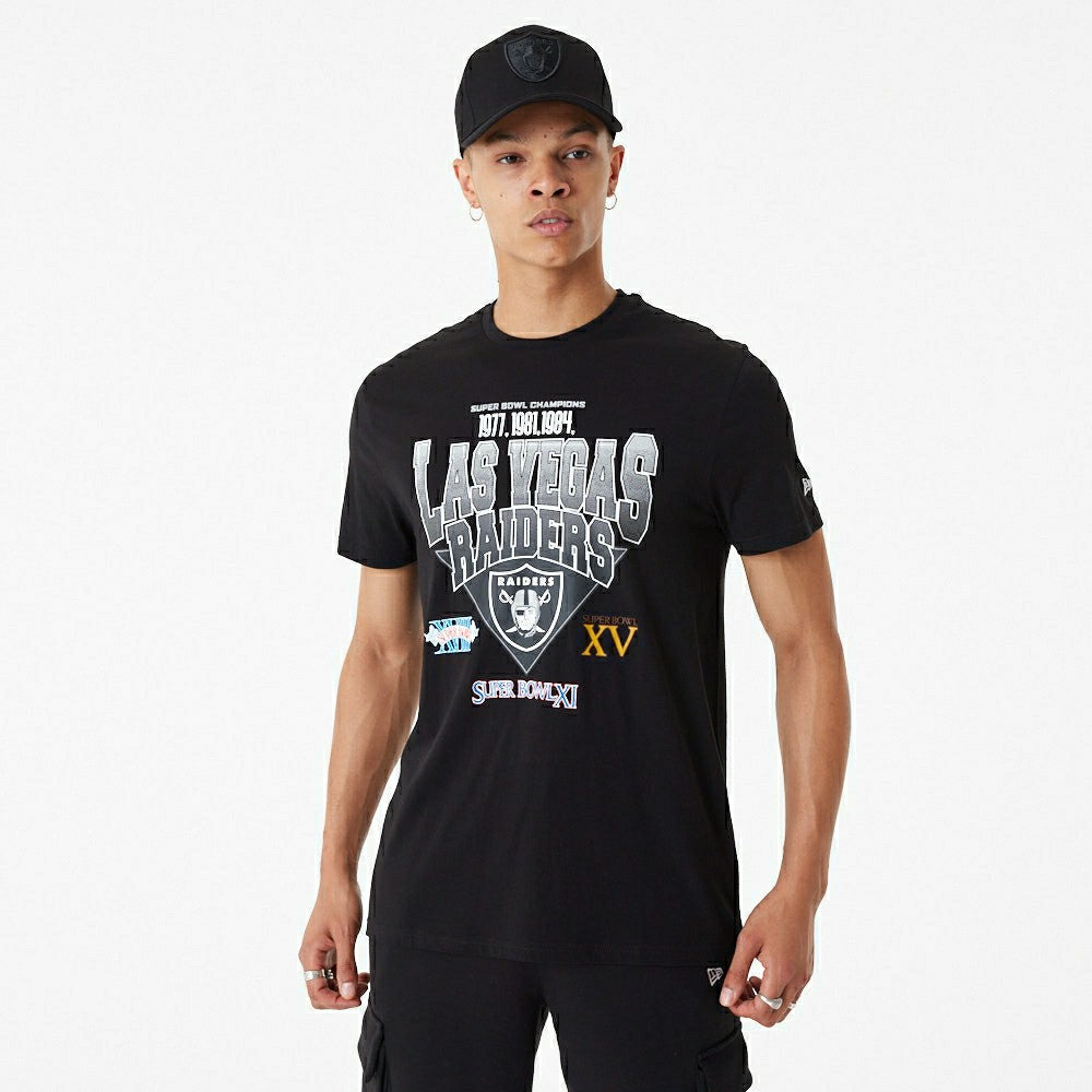 Las Vegas Raiders Super Bowl Champions New Era NFL T-Shirt Classic