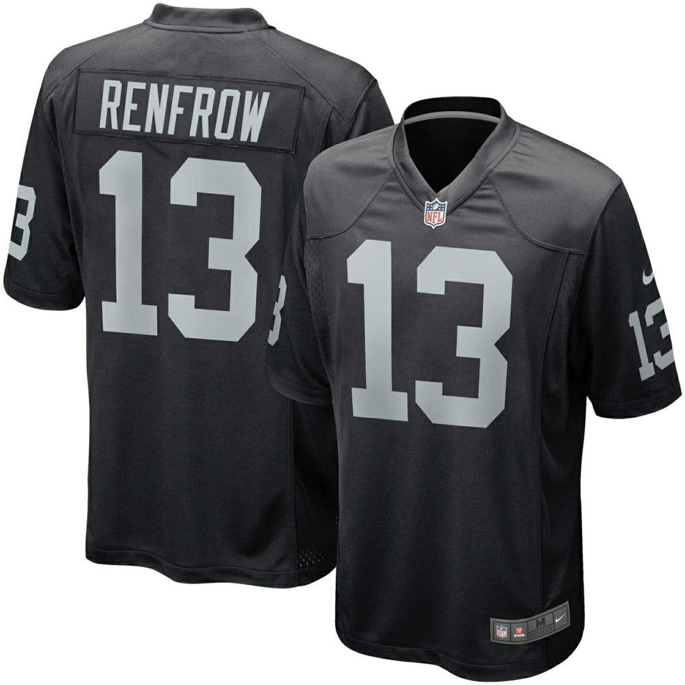 Hunter Renfrow #13 Las Vegas Raiders Nike Game NFL Jersey Black Taass for sale