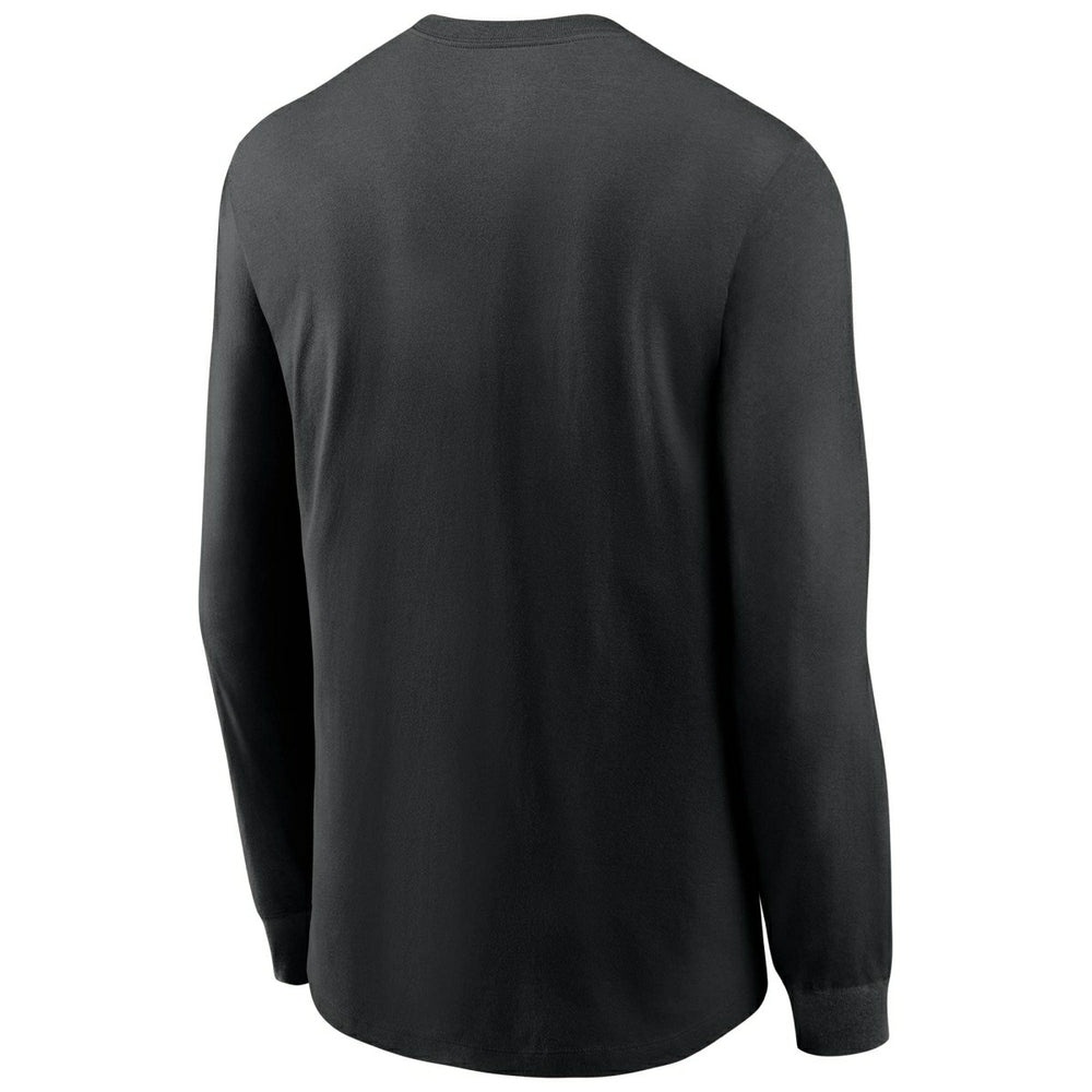 Las Vegas Raiders Team Slogan Nike Long Sleeve Shirt Black Taass US