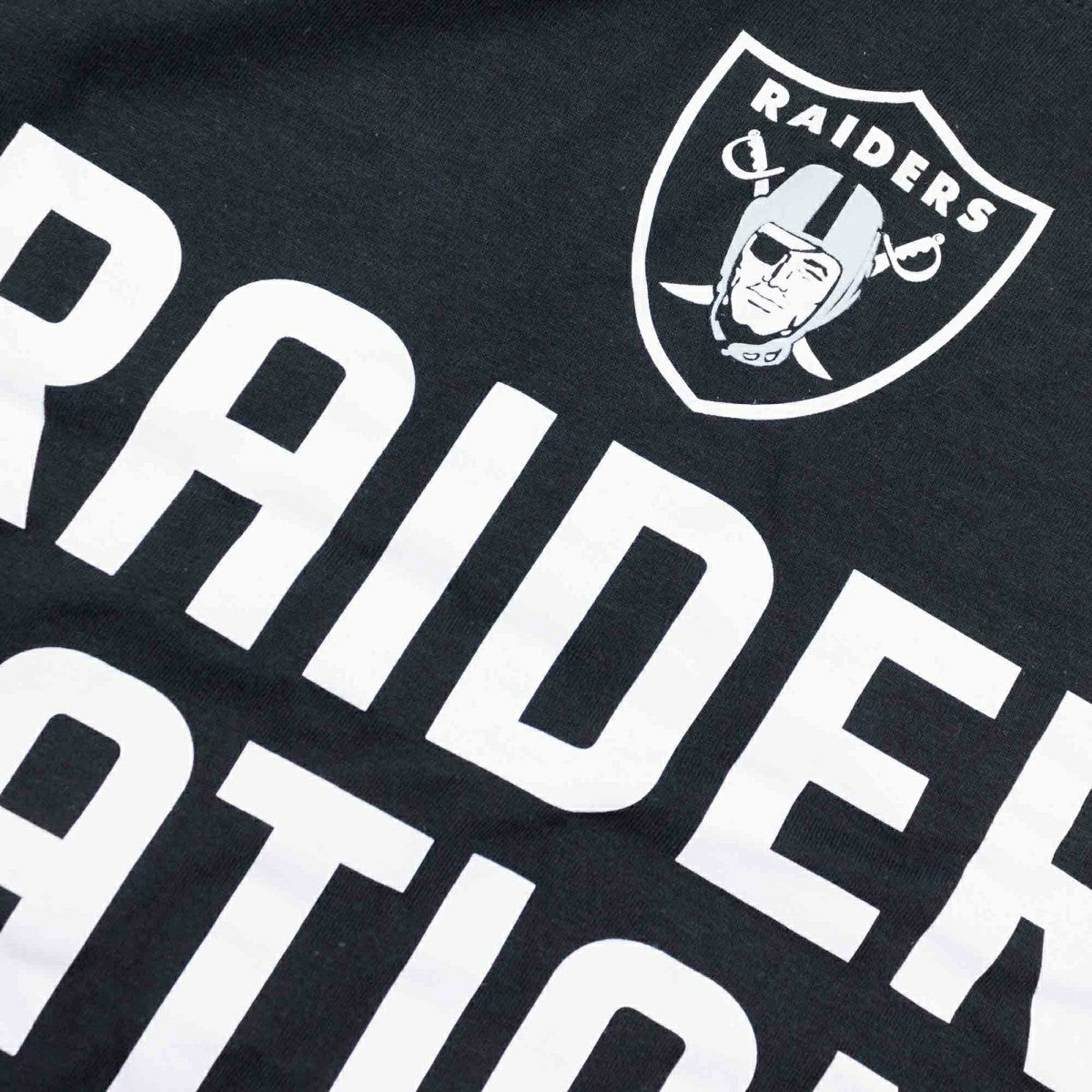 Las Vegas Raiders Team Slogan Nike Long Sleeve Shirt Black Taass US