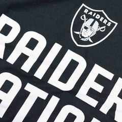 Las Vegas Raiders Team Slogan Nike Long Sleeve Shirt Black Taass US