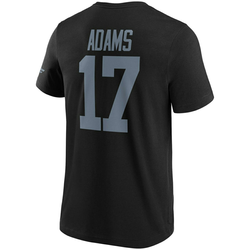 Davante Adams #17 Las Vegas Raiders Player NFL T-Shirt Black Fashion
