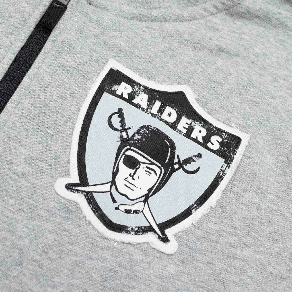 Las Vegas Raiders Historic Nike NFL Full-Zip Fleece Hoodie Gray Taass sale