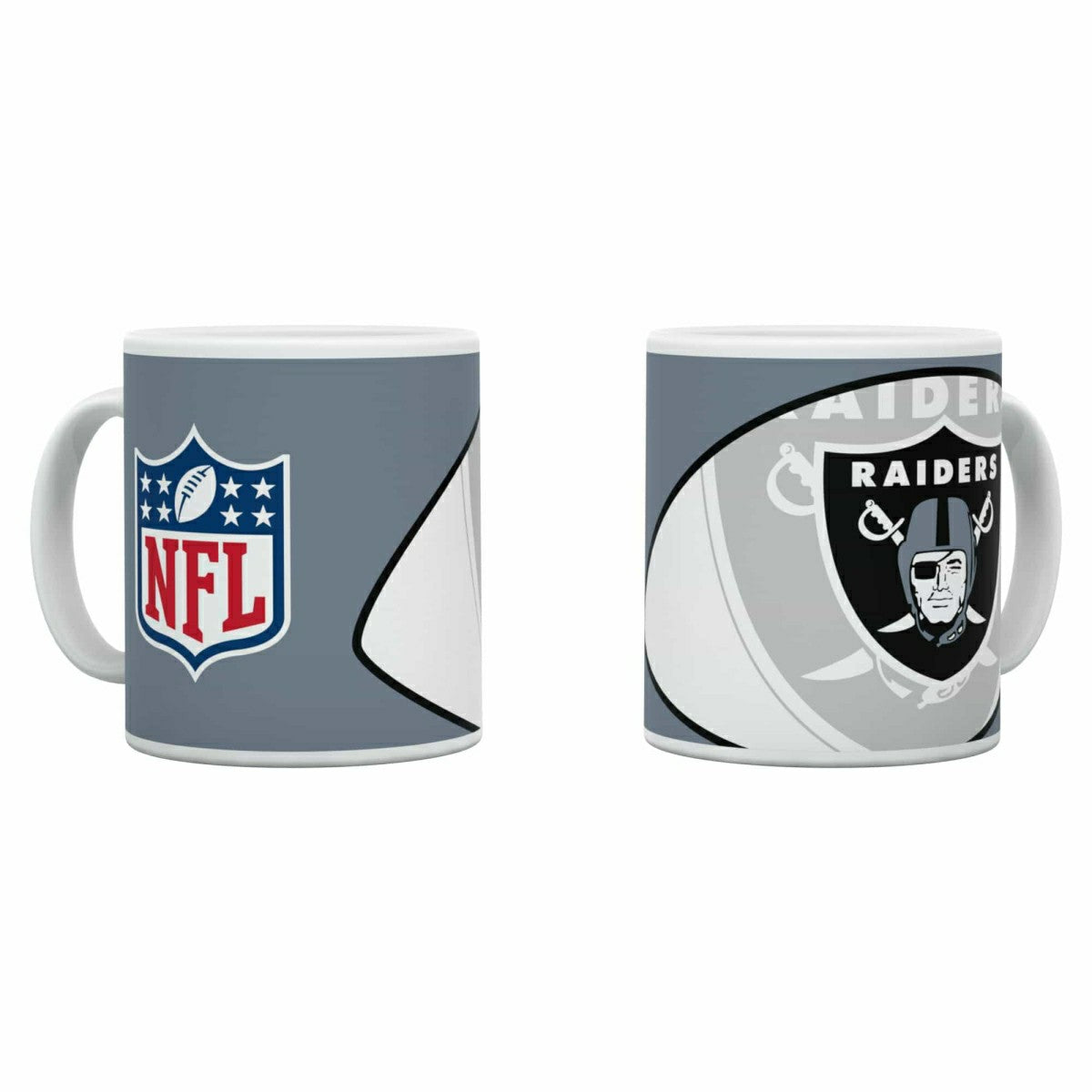Las Vegas Raiders Shadow Logo & Shield NFL Mug (330 ml) Taass for sale