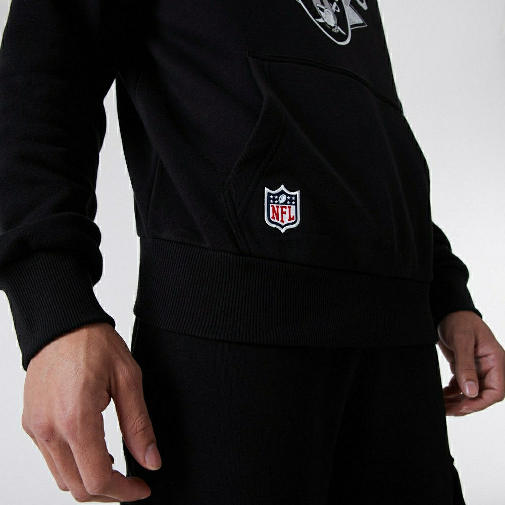 Las Vegas Raiders Established New Era NFL Hoodie Black Taass US