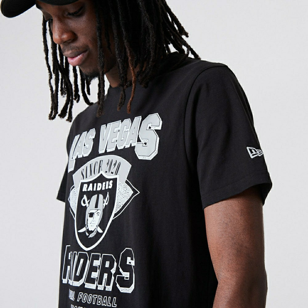 Las Vegas Raiders Established New Era NFL T-Shirt Classic