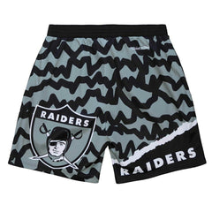 Oakland Raiders Mitchell & Ness Jumbotron 2.0 NFL Shorts Taass for sale