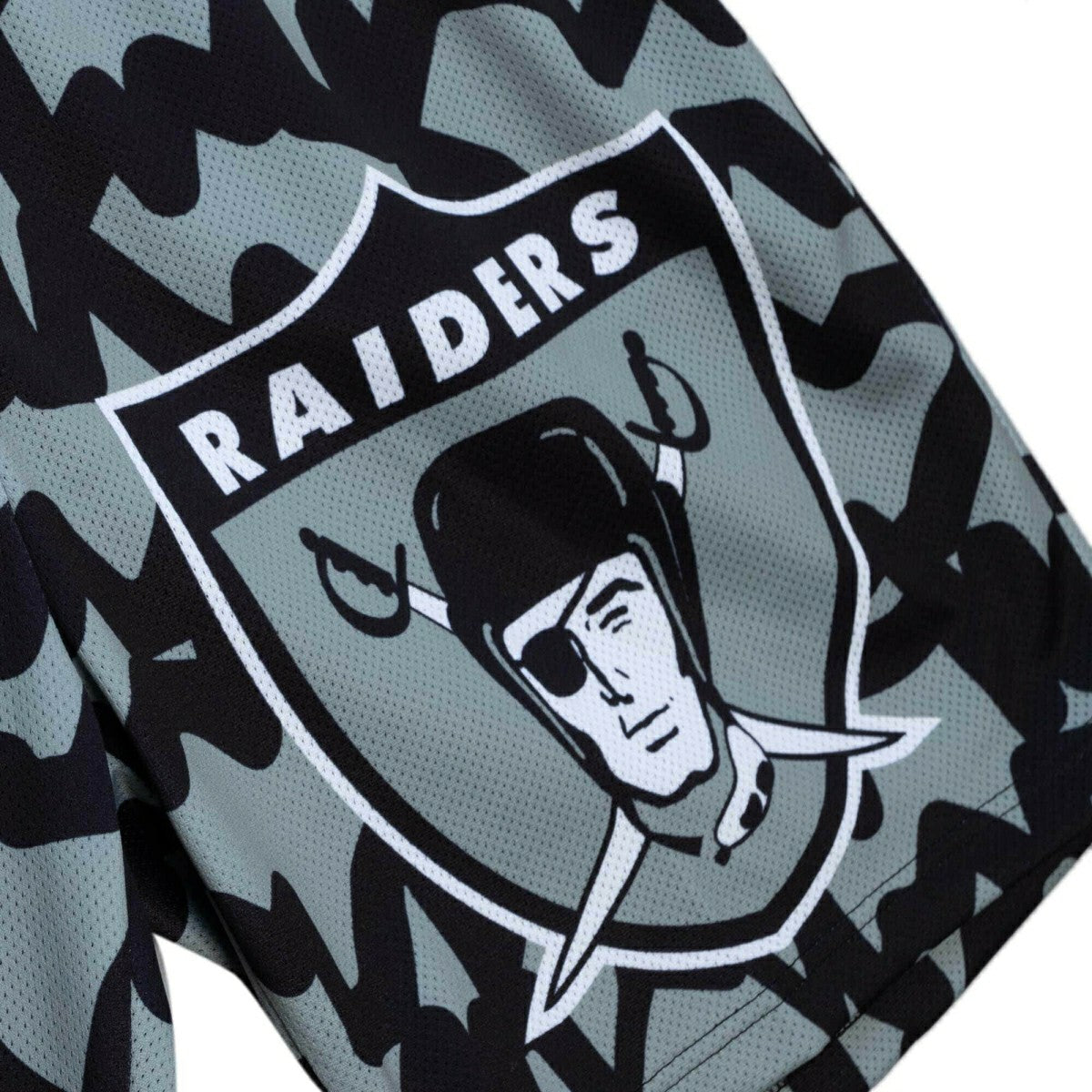 Oakland Raiders Mitchell & Ness Jumbotron 2.0 NFL Shorts Taass for sale