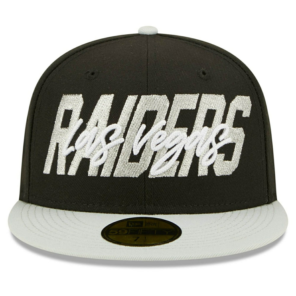 Las Vegas Raiders 2022 NFL Draft On-Stage New Era 59FIFTY Fitted Cap Fashion