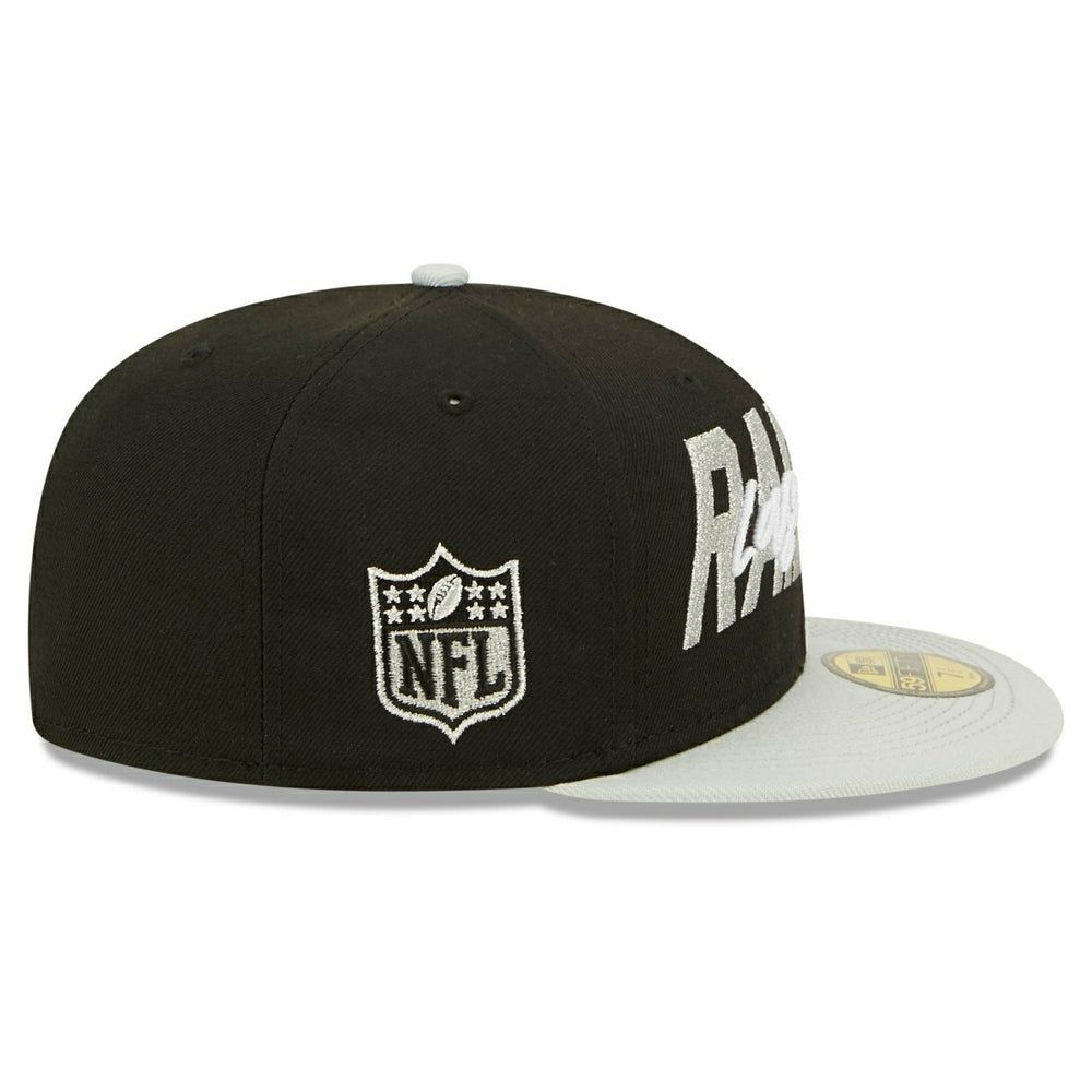 Las Vegas Raiders 2022 NFL Draft On-Stage New Era 59FIFTY Fitted Cap Fashion