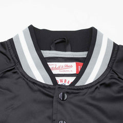 Las Vegas Raiders Mitchell & Ness Lightweight Satin NFL Jacket Black Classic