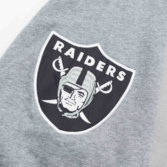 Las Vegas Raiders Mitchell & Ness Color Blocked NFL Fleece Hoodie Fashion