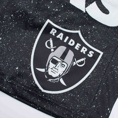 Oakland Raiders Jumbotron Throwback Mitchell & Ness NFL Shorts Black Taass sale