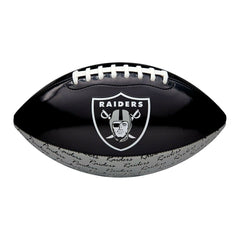 Las Vegas Raiders City Pride Wilson PeeWee Size NFL Football Lifestyle