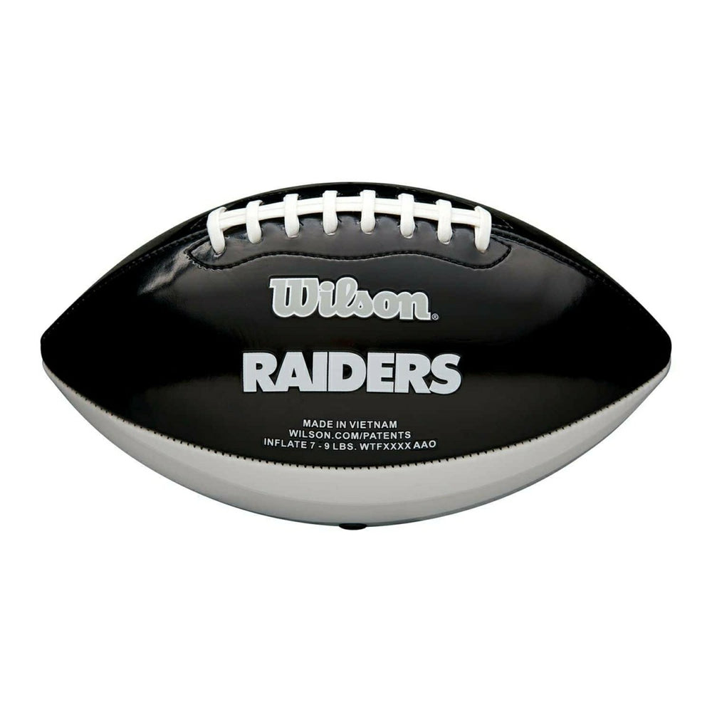 Las Vegas Raiders City Pride Wilson PeeWee Size NFL Football Lifestyle