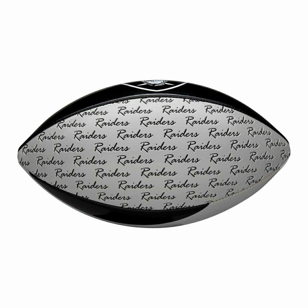 Las Vegas Raiders City Pride Wilson PeeWee Size NFL Football Lifestyle