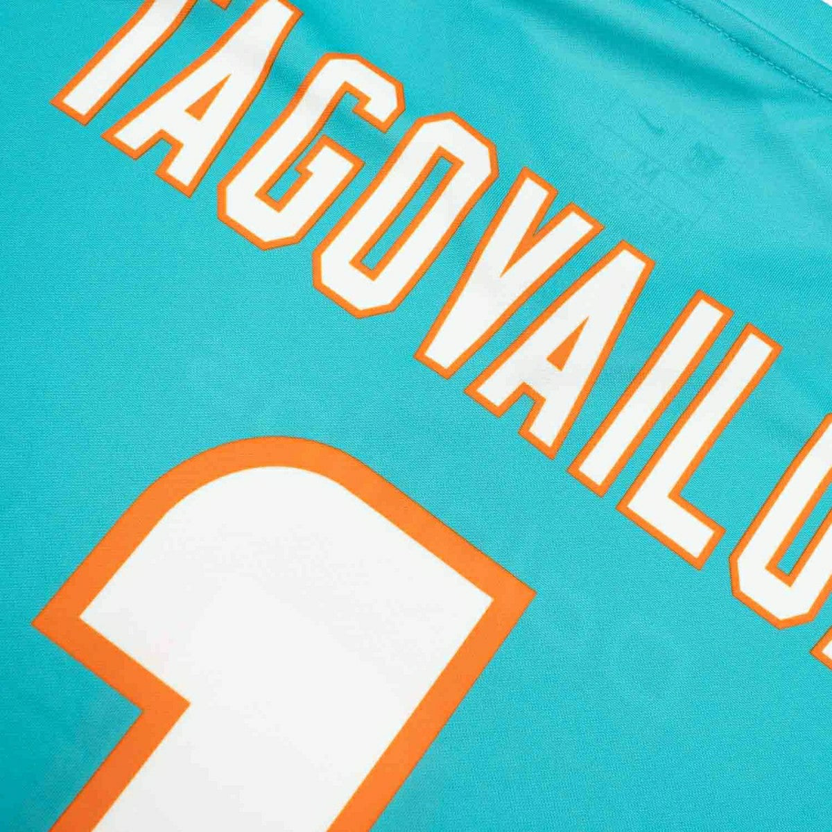 Tua Tagovailoa #1 Miami Dolphins Nike Legend NFL Jersey Aqua Lifestyle